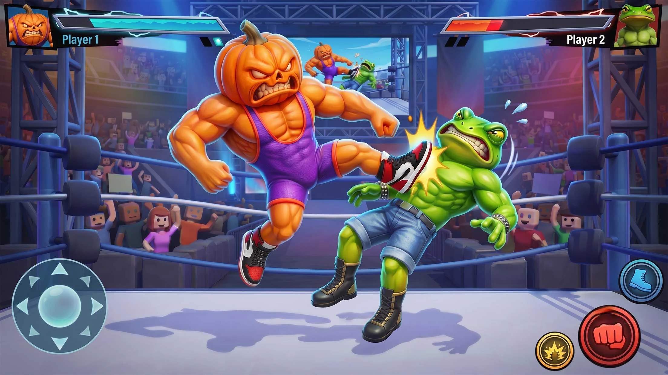 WrestleRot: Ring Fighting Game screenshot