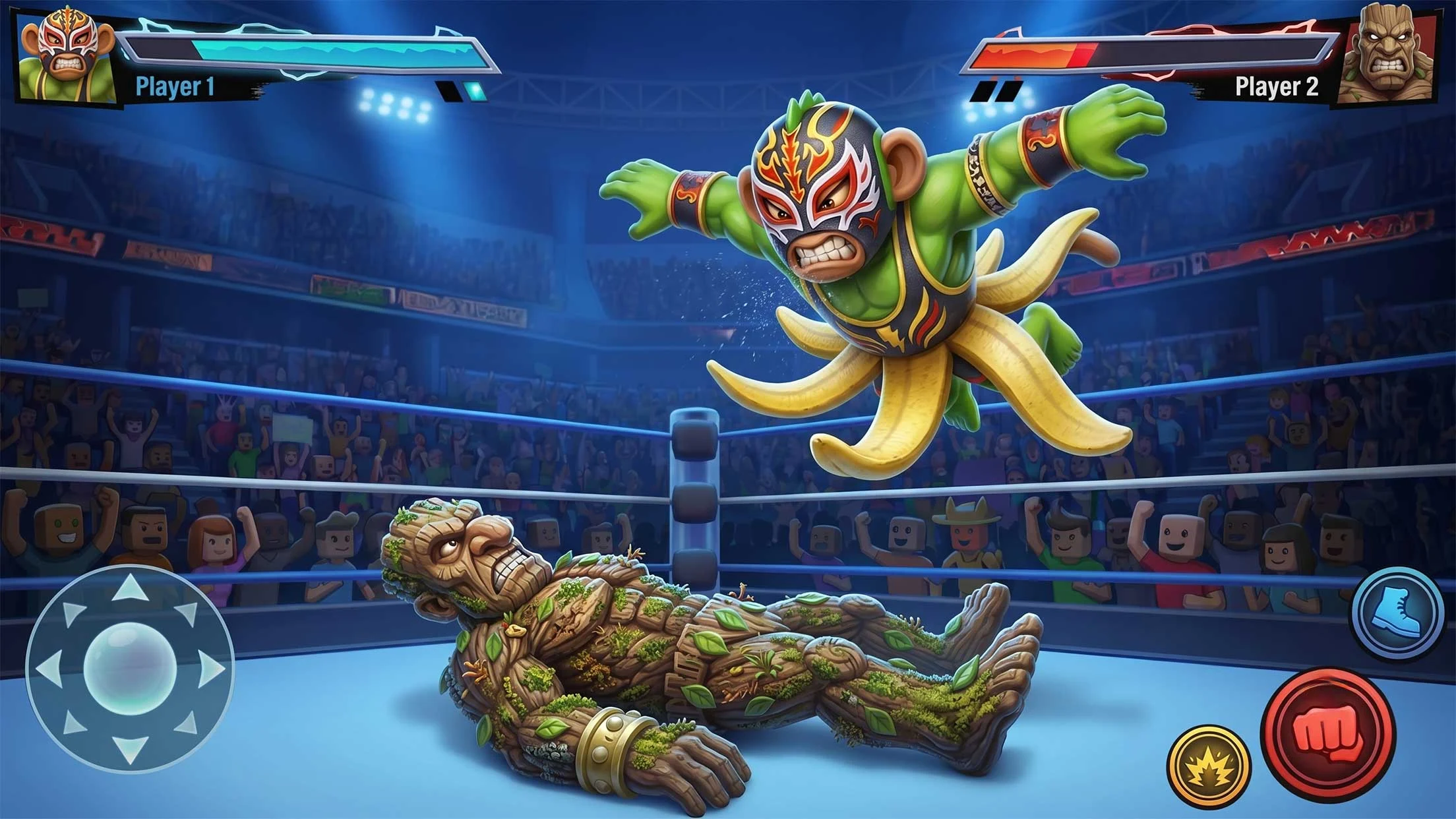 WrestleRot: Ring Fighting Game screenshot