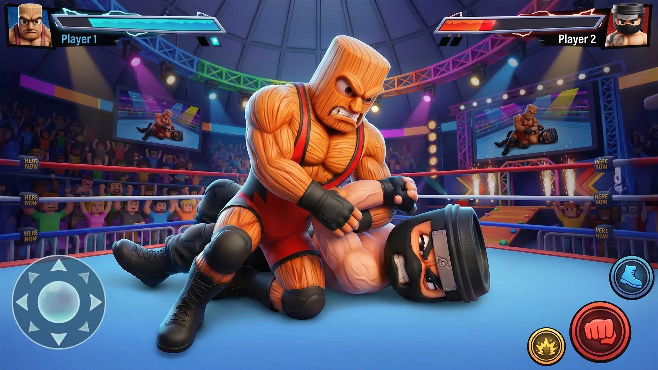 WrestleRot: Ring Fighting Game screenshot