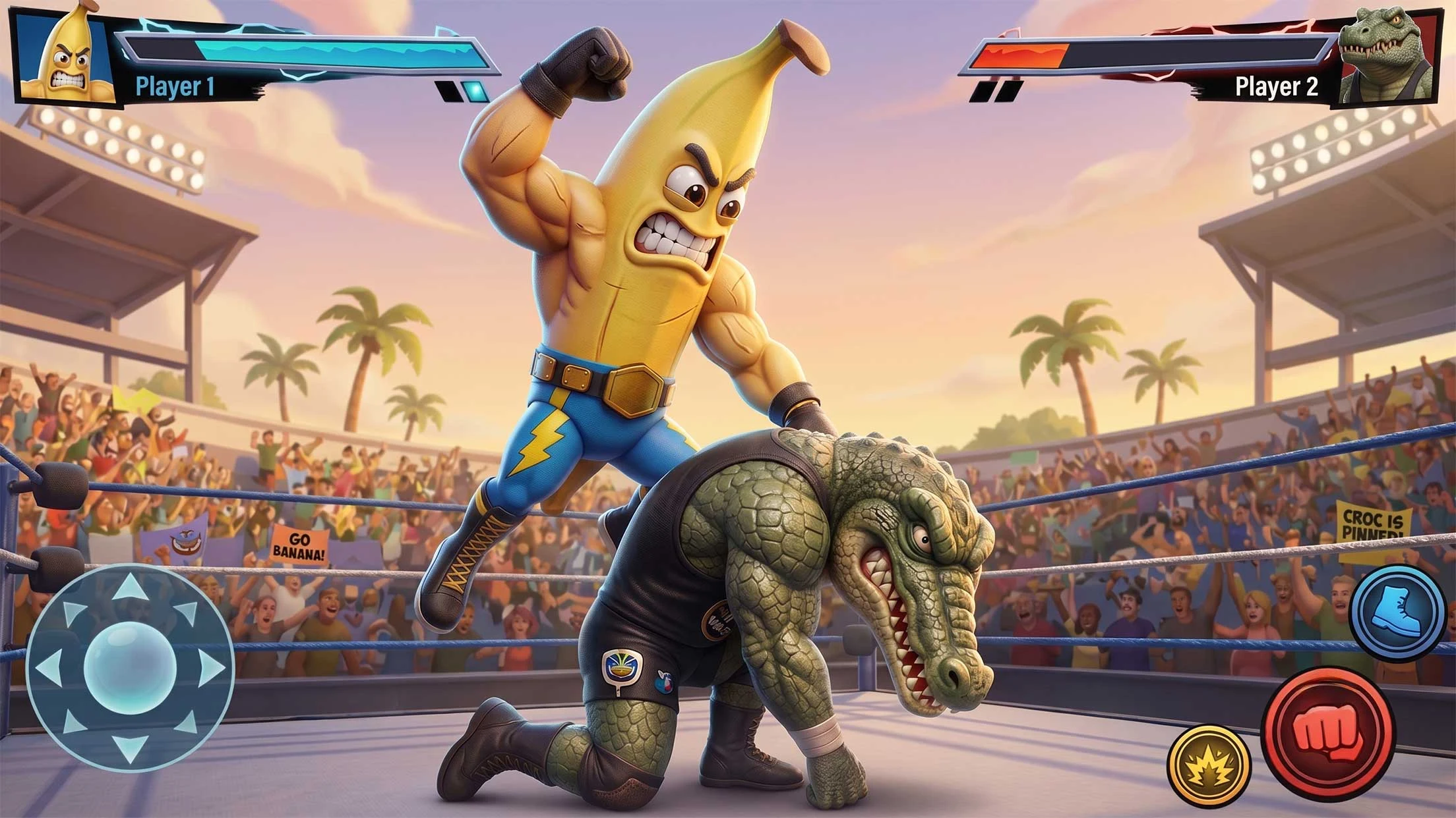 WrestleRot: Ring Fighting Game screenshot